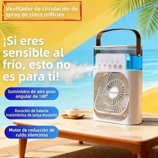 Mini Ventilador Enfriador Portatil